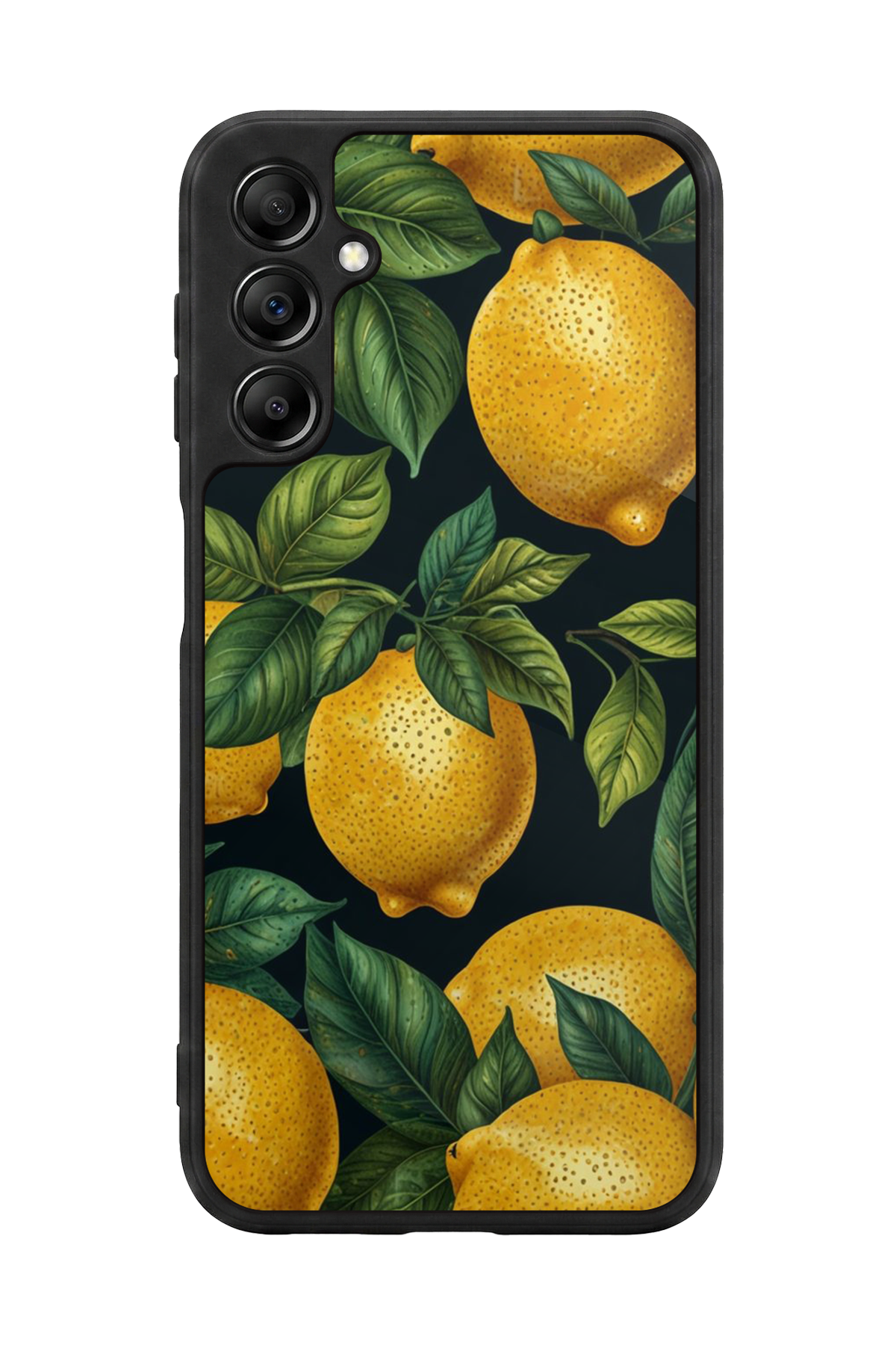 Samsung Galaxy A14 Uyumlu Limon Tasarımlı Glossy Premium Kılıf