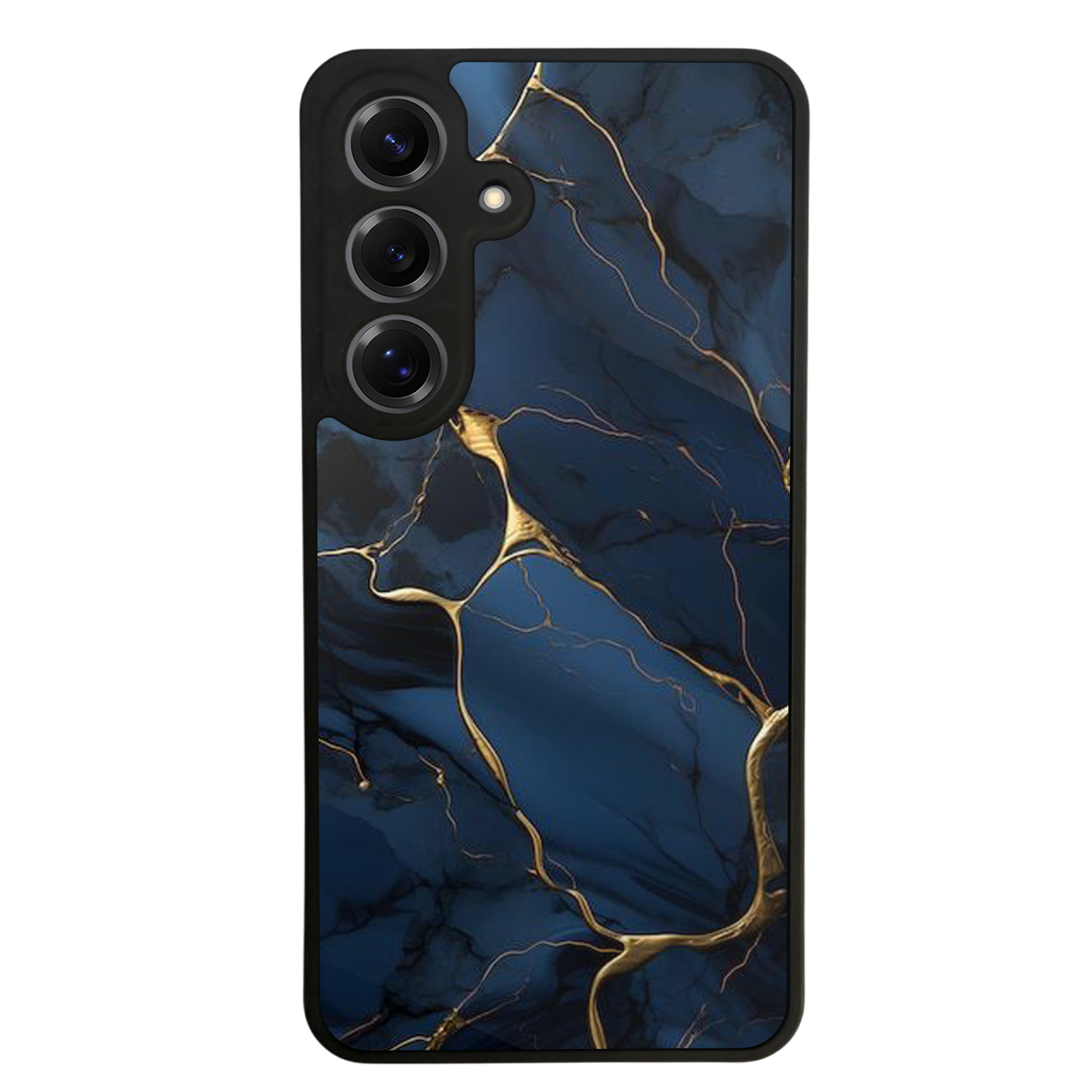 Samsung Galaxy S25 Uyumlu Mermer Marble Tasarımlı Glossy Premium Kılıf