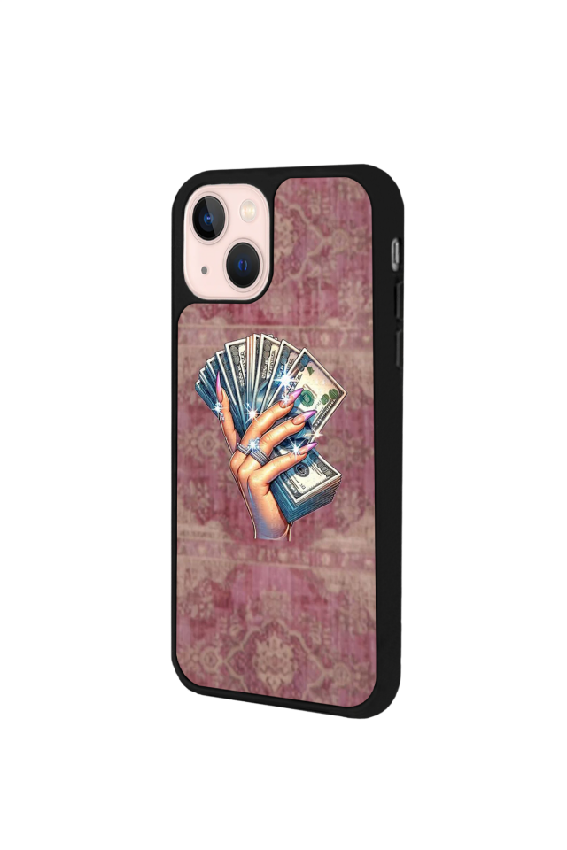 iPhone 13 Mini Uyumlu Money Para Tasarımlı Glossy Premium Kılıf