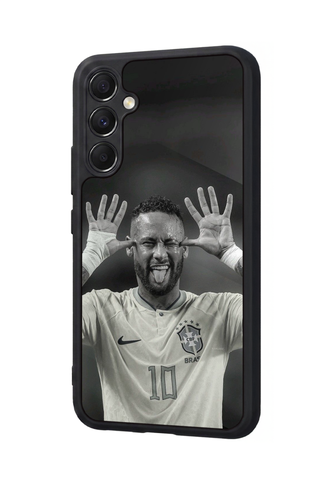 Samsung Galaxy A34 Uyumlu Neymar Tasarımlı Glossy Premium Kılıf