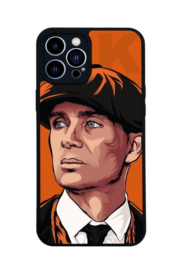iPhone 13 Pro Max Uyumlu Peaky Blinders Tasarımlı Glossy Premium Kılıf