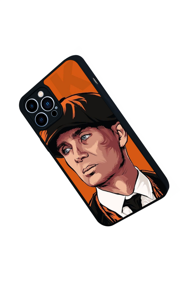 iPhone 13 Pro Max Uyumlu Peaky Blinders Tasarımlı Glossy Premium Kılıf
