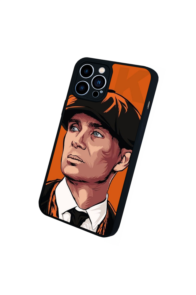 iPhone 13 Pro Max Uyumlu Peaky Blinders Tasarımlı Glossy Premium Kılıf