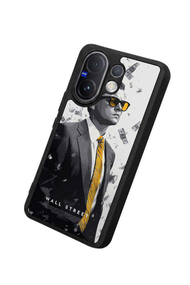 Vivo V60 Uyumlu TheWolf Tasarımlı Glossy Premium Kılıf