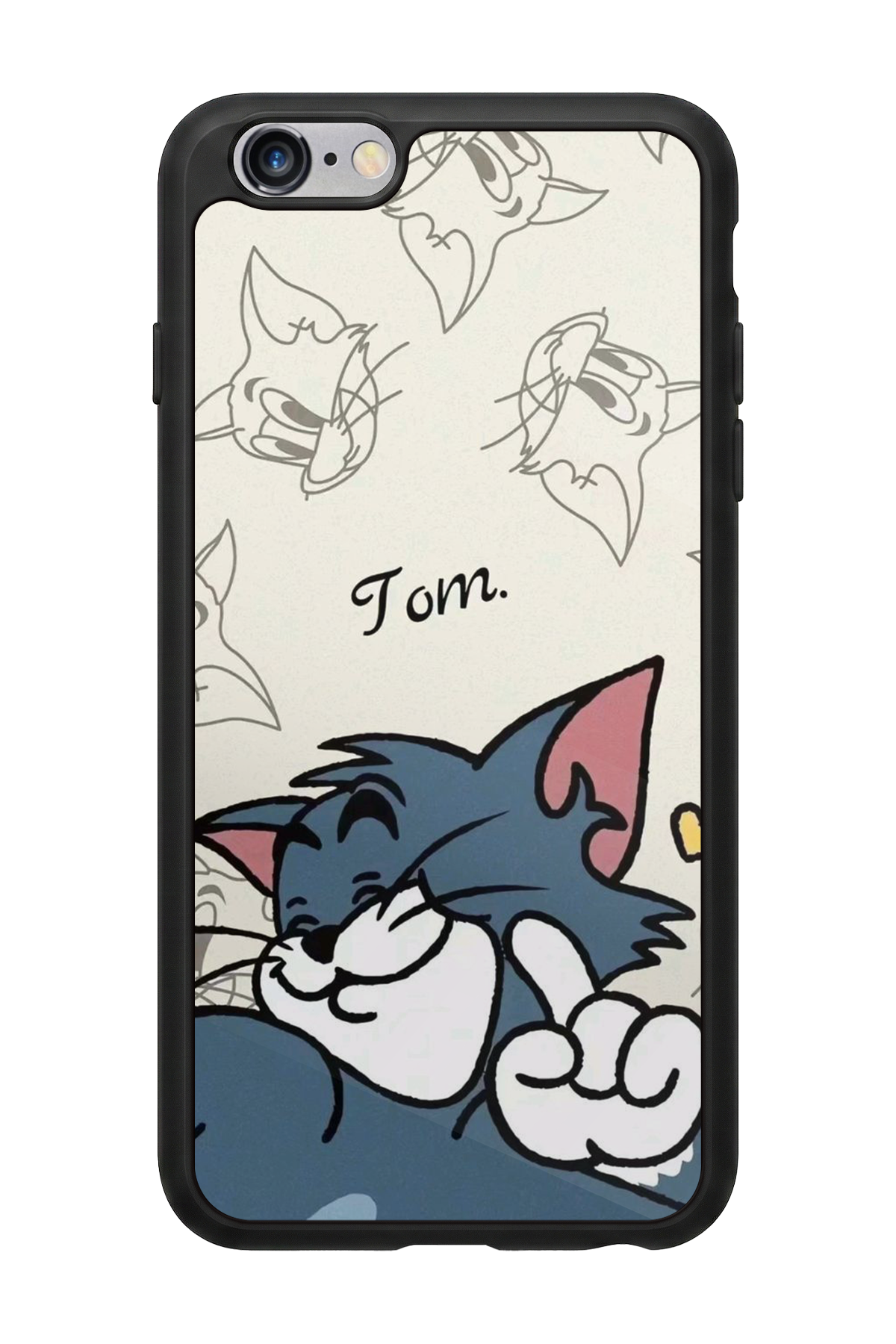 iPhone 6s Plus Uyumlu Tom And Jerry Tasarımlı Glossy Premium Kılıf