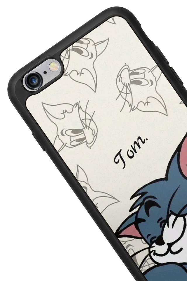 iPhone 6s Plus Uyumlu Tom And Jerry Tasarımlı Glossy Premium Kılıf