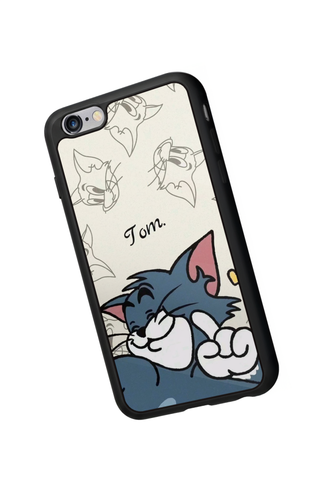 iPhone 6s Plus Uyumlu Tom And Jerry Tasarımlı Glossy Premium Kılıf