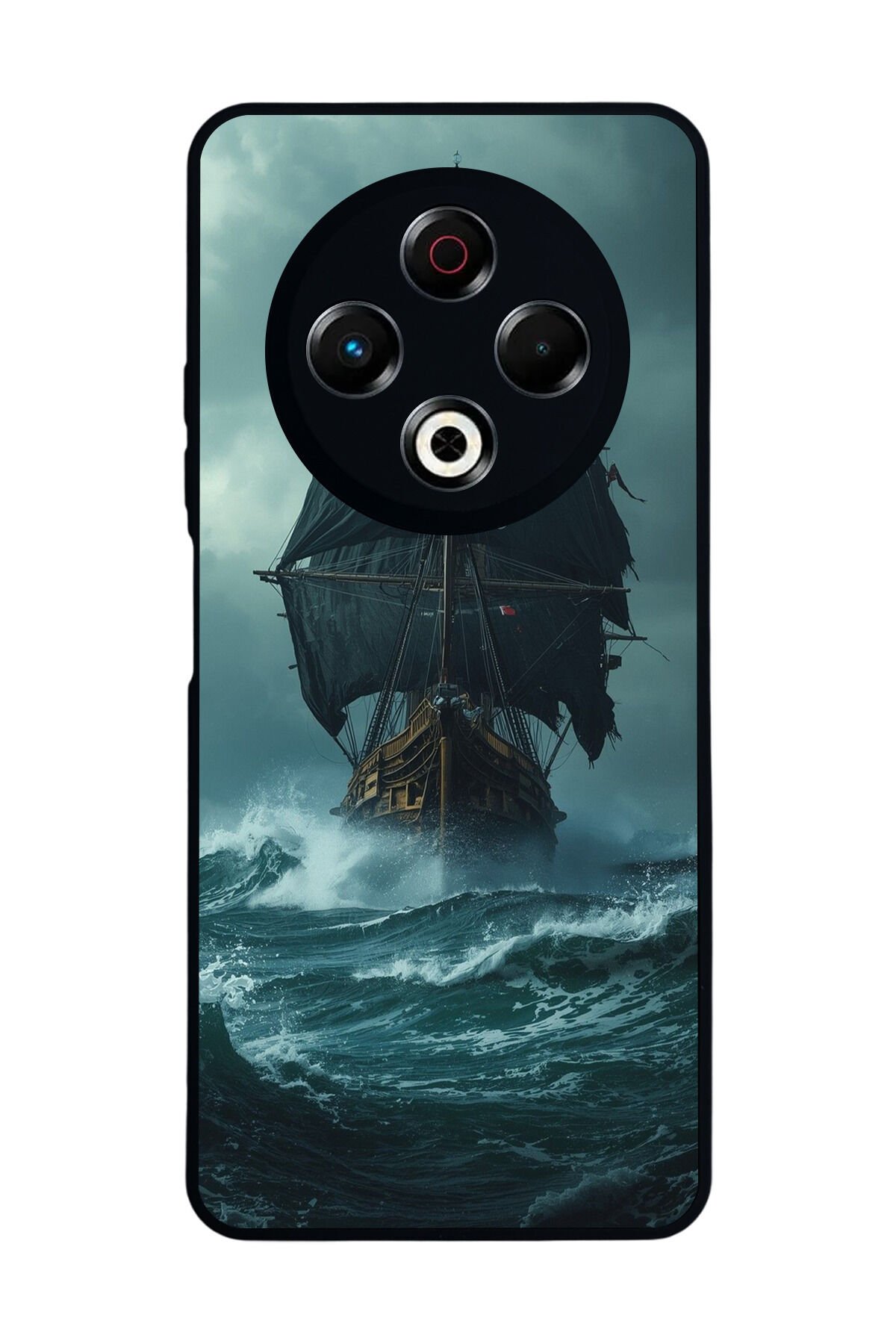 Tecno Spark 30 Uyumlu Korsan Tasarımlı Glossy Premium Kılıf