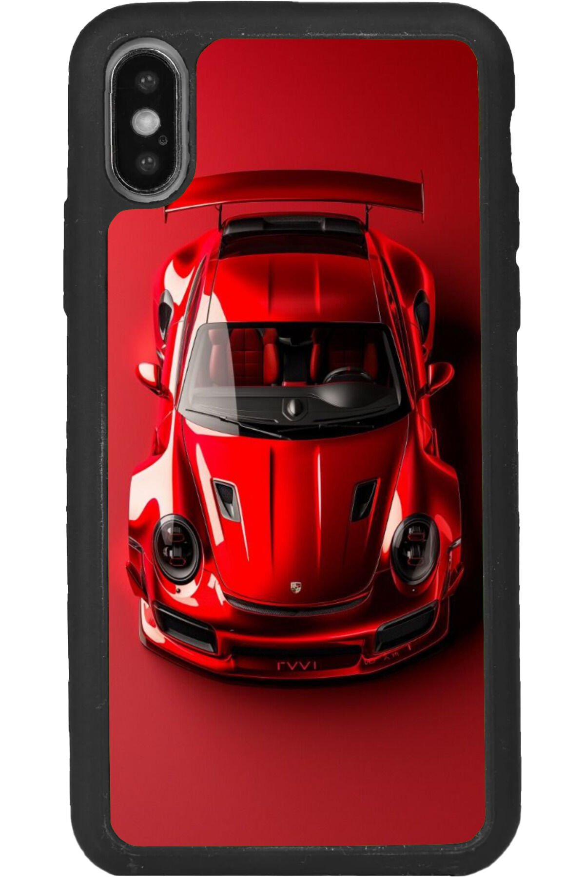 iPhone XS Max Uyumlu Mat Siyah uyumlu Kılıf – Yumuşak Silikon, Koruyucu, Şok Emici Kapak