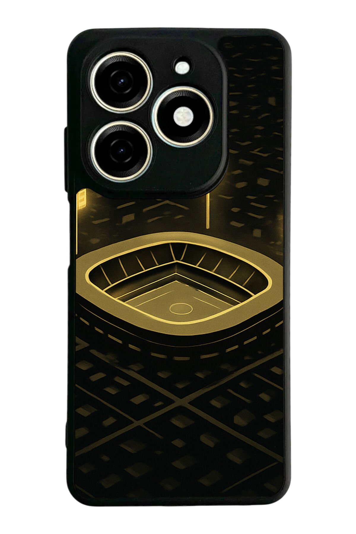 Infınıx Smart 8 Pro Uyumlu Aslan Tasarımlı Glossy Premium Kılıf