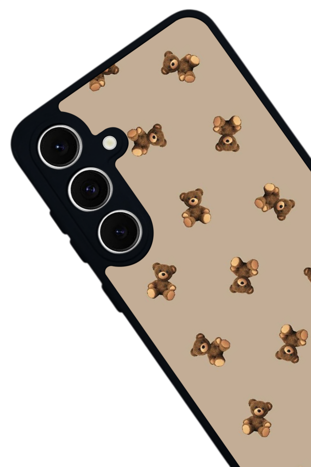 Samsung Galaxy A16 Uyumlu Ayı Tasarımlı Glossy Premium Kılıf