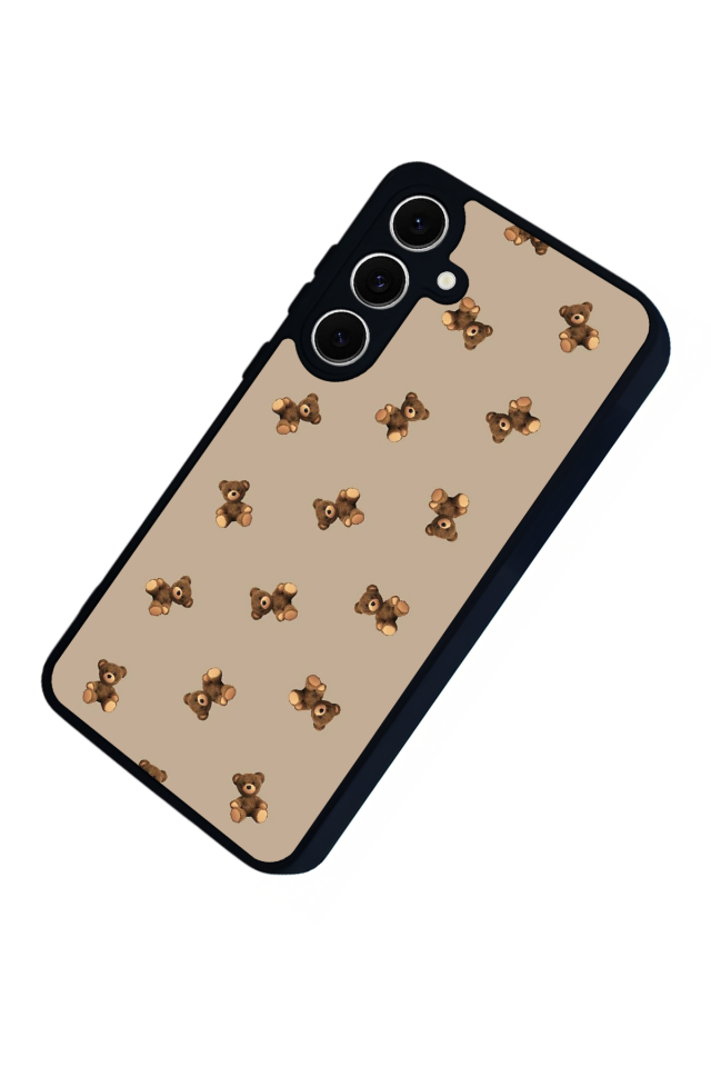 Samsung Galaxy A16 Uyumlu Ayı Tasarımlı Glossy Premium Kılıf