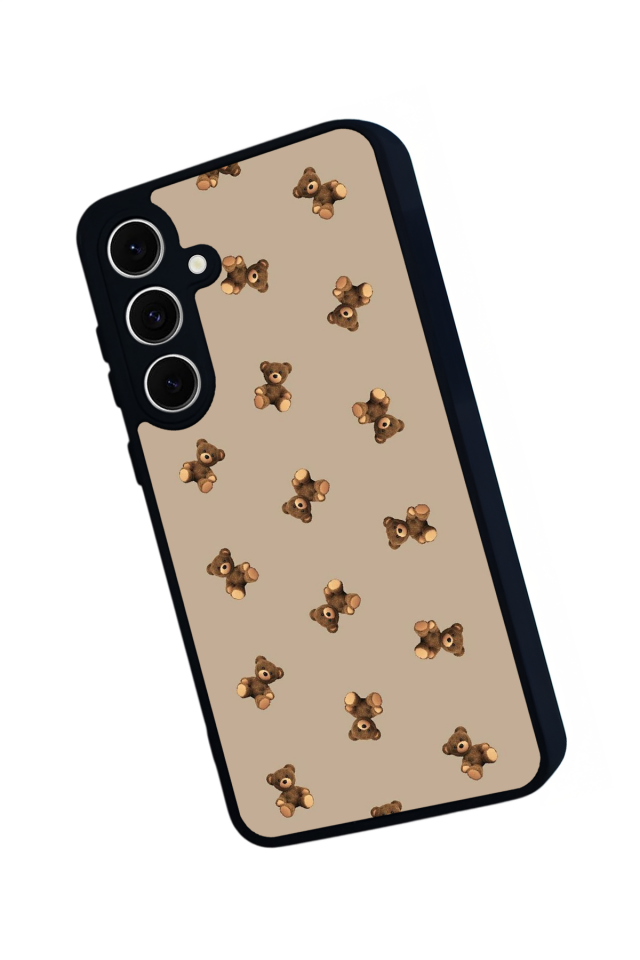 Samsung Galaxy A16 Uyumlu Ayı Tasarımlı Glossy Premium Kılıf