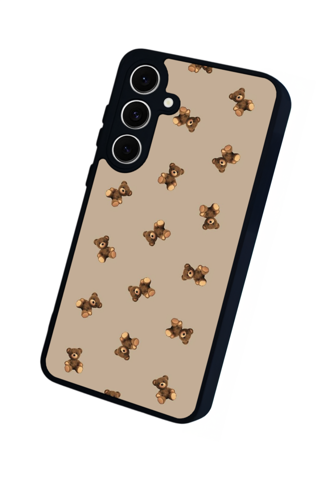 Samsung Galaxy A16 Uyumlu Ayı Tasarımlı Glossy Premium Kılıf