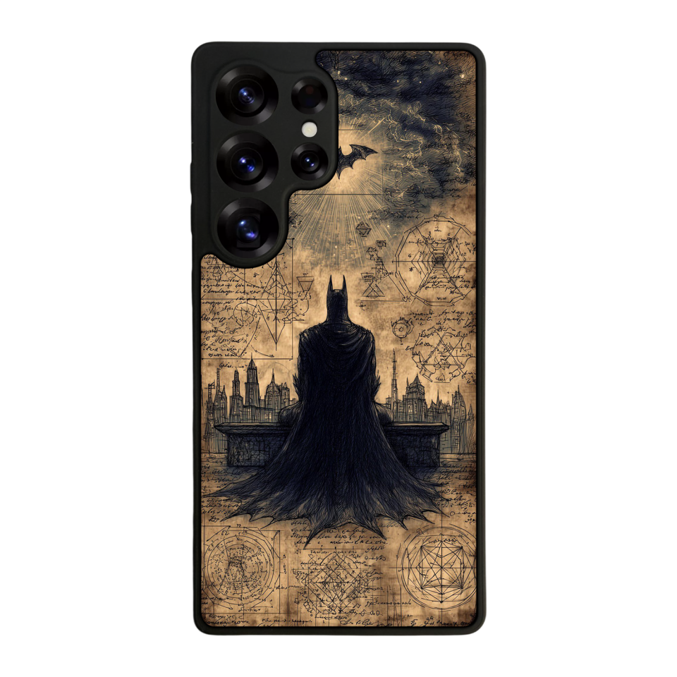 Samsung Galaxy S25 Ultra Uyumlu Batman Tasarımlı Glossy Premium Kılıf