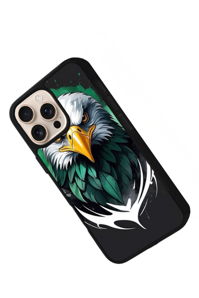 iPhone 16 Pro Uyumlu Besiktas Tasarımlı Glossy Premium Kılıf