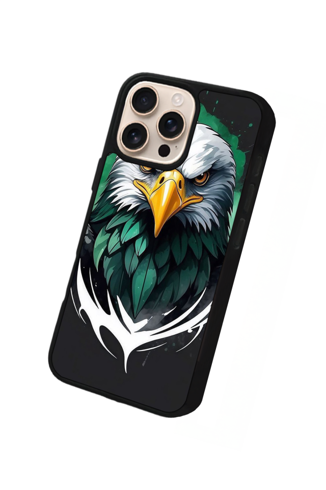 iPhone 16 Pro Uyumlu Besiktas Tasarımlı Glossy Premium Kılıf