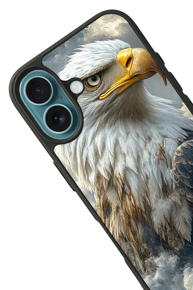 iPhone 16 Uyumlu Besiktas Tasarımlı Glossy Premium Kılıf