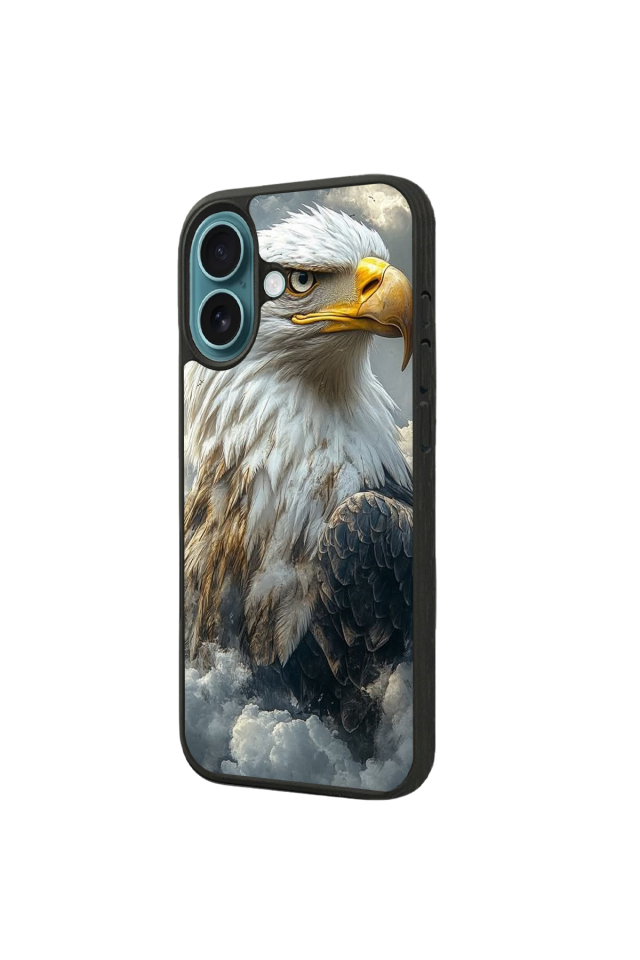 iPhone 16 Uyumlu Besiktas Tasarımlı Glossy Premium Kılıf