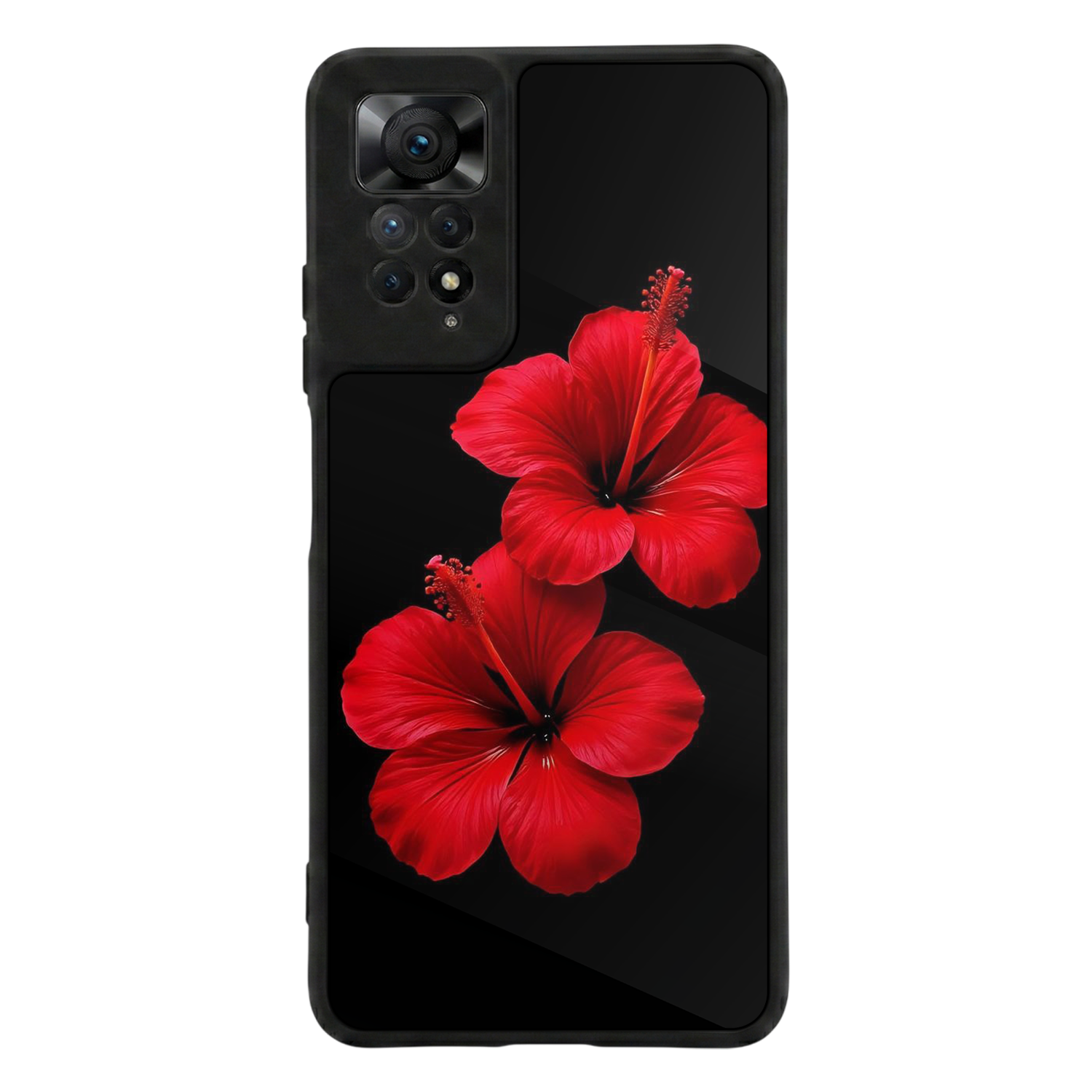 Xiaomi Redmi Note 12 Pro Uyumlu Cicek Tasarımlı Glossy Premium Kılıf