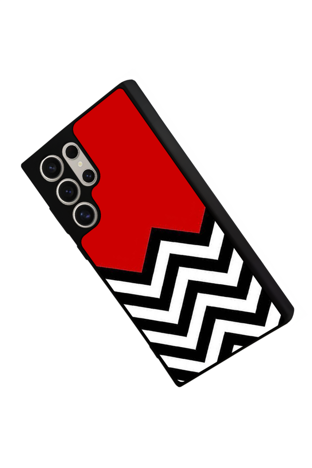 Samsung Galaxy S22 Ultra Uyumlu Çizgi Sanatı Tasarımlı Glossy Premium Kılıf