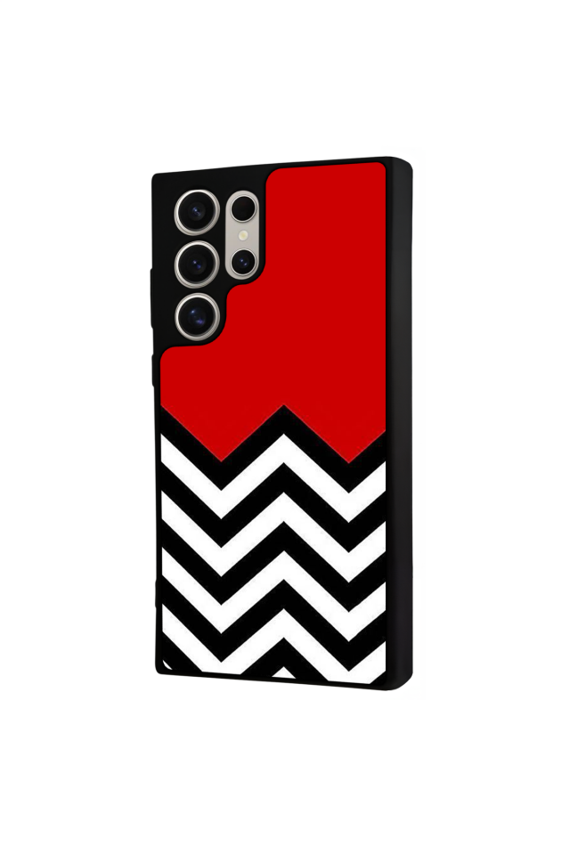 Samsung Galaxy S22 Ultra Uyumlu Çizgi Sanatı Tasarımlı Glossy Premium Kılıf