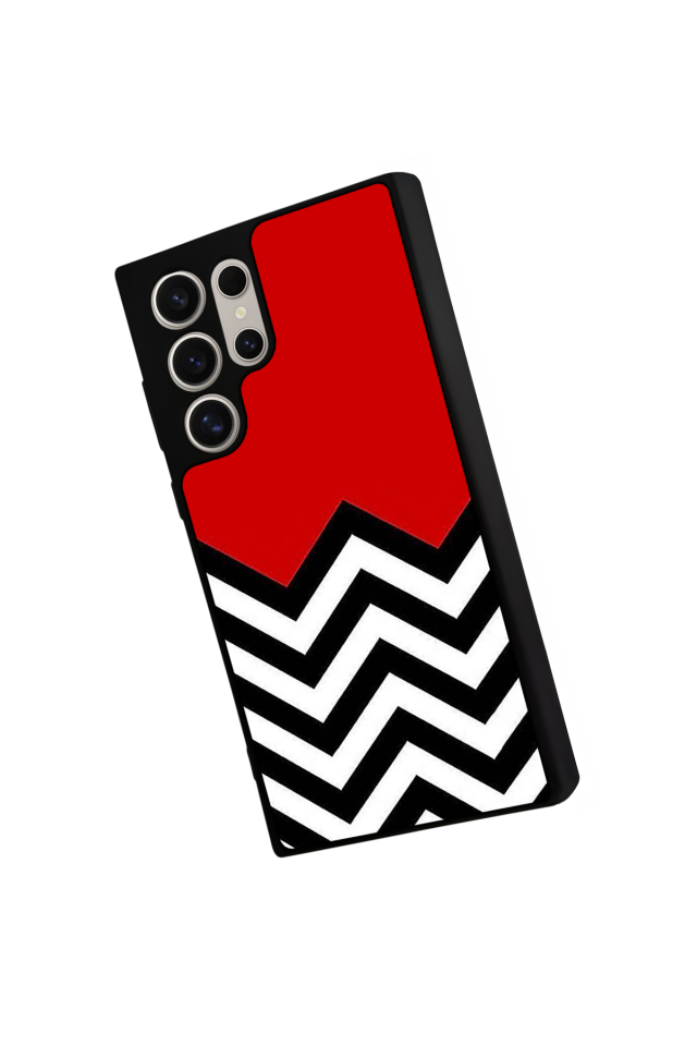 Samsung Galaxy S22 Ultra Uyumlu Çizgi Sanatı Tasarımlı Glossy Premium Kılıf