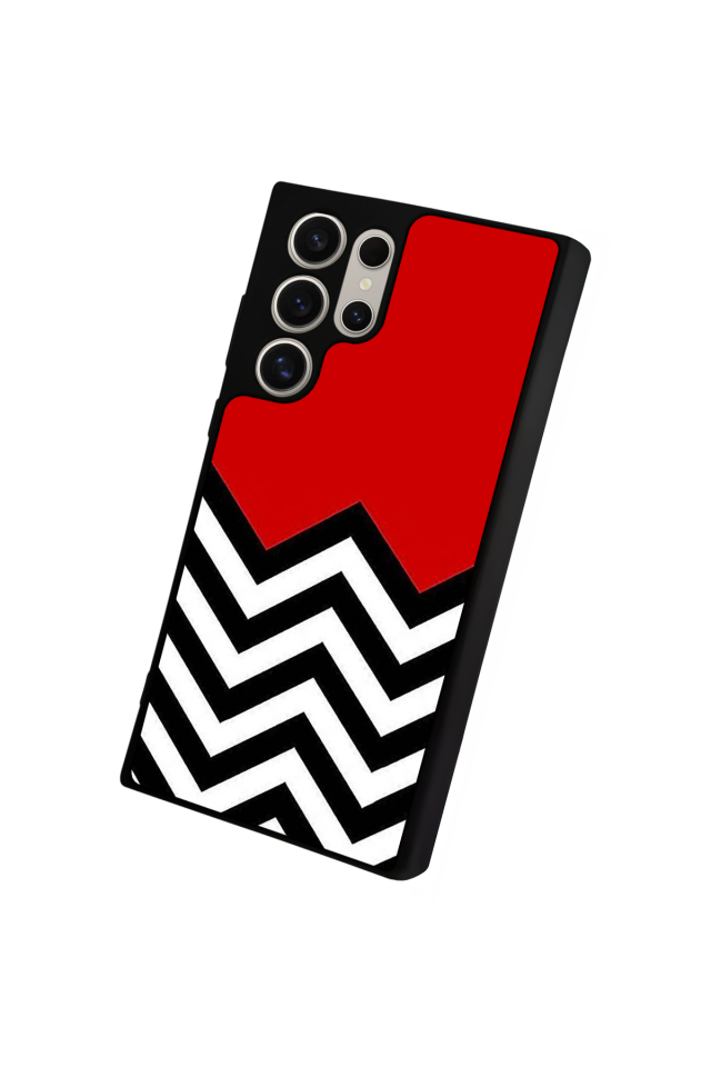 Samsung Galaxy S22 Ultra Uyumlu Çizgi Sanatı Tasarımlı Glossy Premium Kılıf