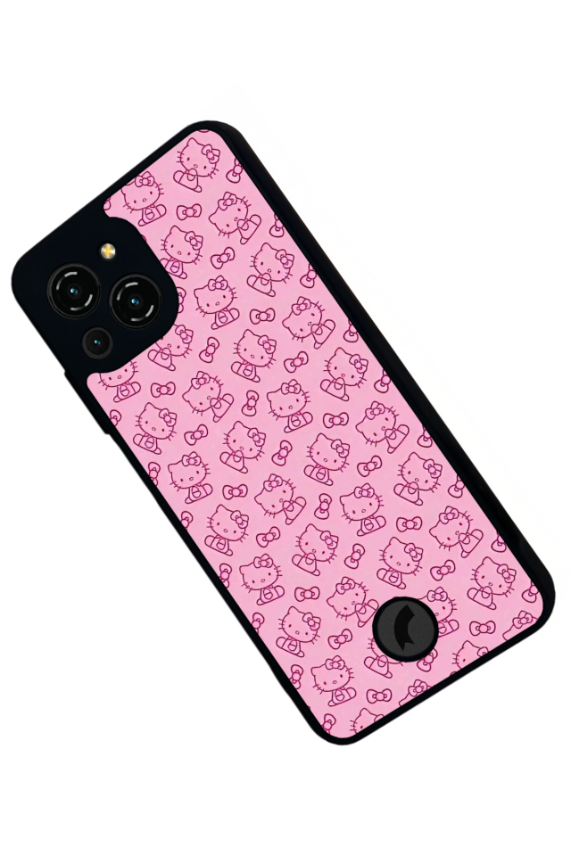 Reeder S23 Pro Max Uyumlu HelloKitty Tasarımlı Glossy Premium Kılıf