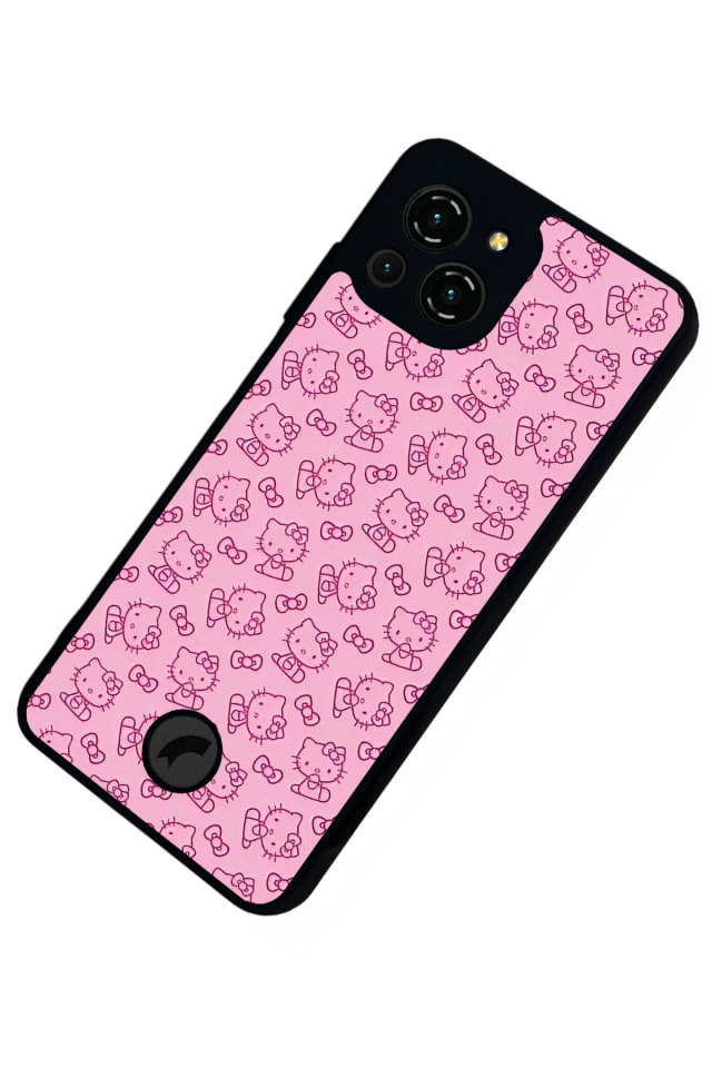 Reeder S23 Pro Max Uyumlu HelloKitty Tasarımlı Glossy Premium Kılıf