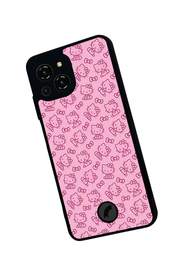 Reeder S23 Pro Max Uyumlu HelloKitty Tasarımlı Glossy Premium Kılıf