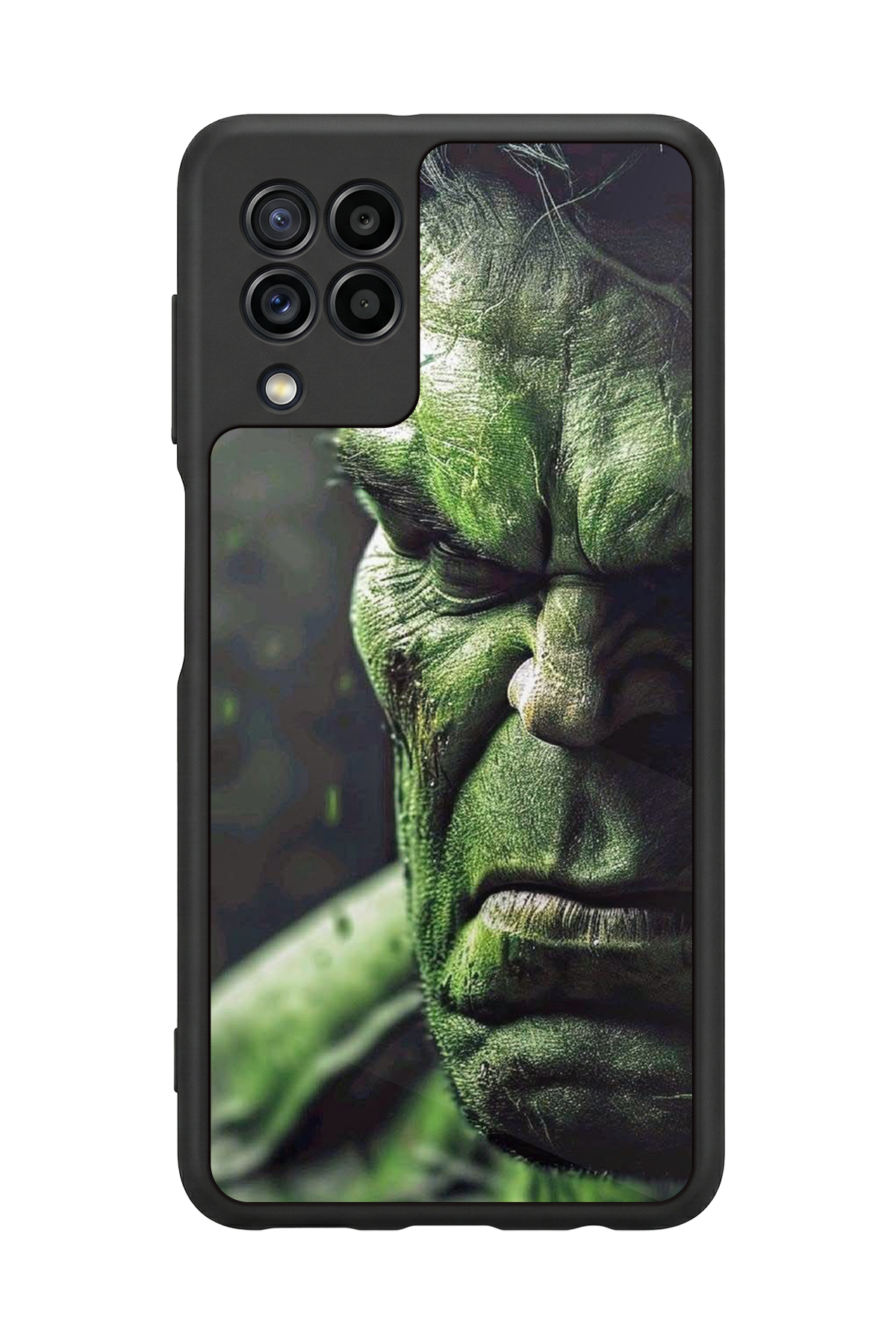 Samsung Galaxy M32 Uyumlu Hulk Tasarımlı Glossy Premium Kılıf