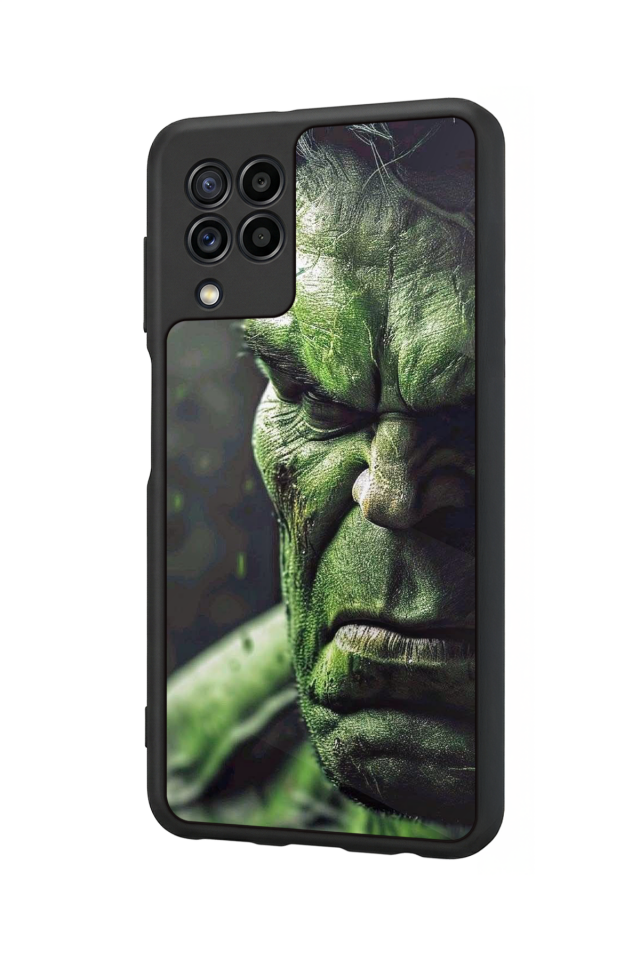 Samsung Galaxy M32 Uyumlu Hulk Tasarımlı Glossy Premium Kılıf