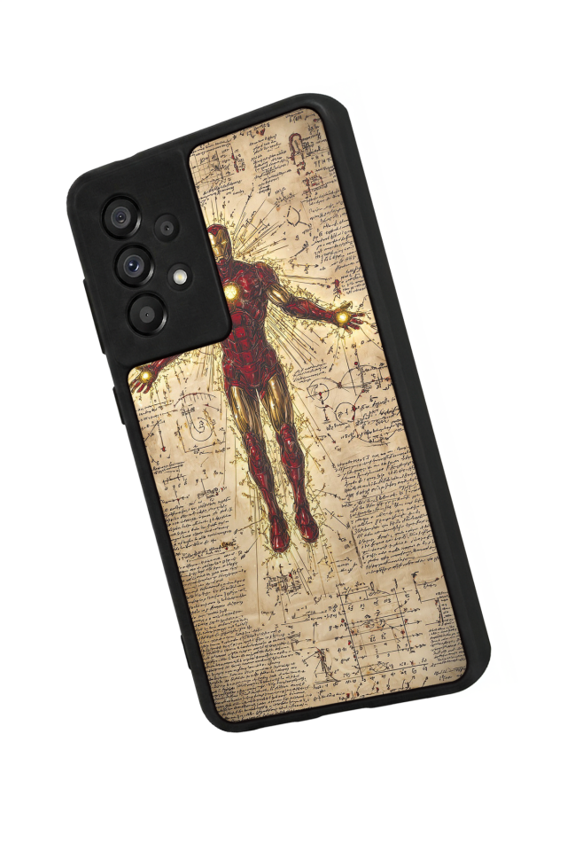 Samsung Galaxy A73 Uyumlu Iron Man ( Demir Adam ) Tasarımlı Glossy Premium Kılıf
