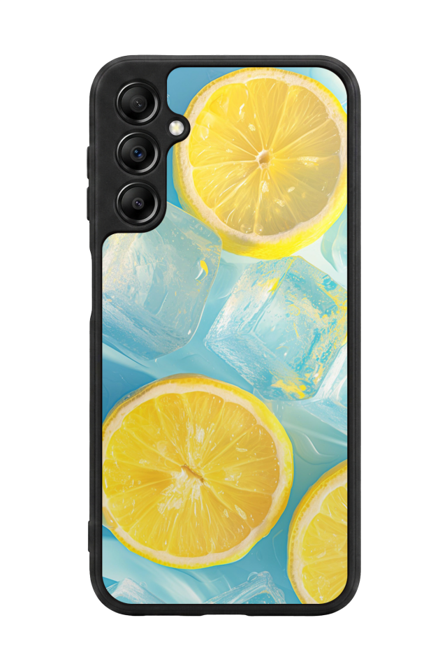 Samsung Galaxy A14 Uyumlu Limon Tasarımlı Glossy Premium Kılıf