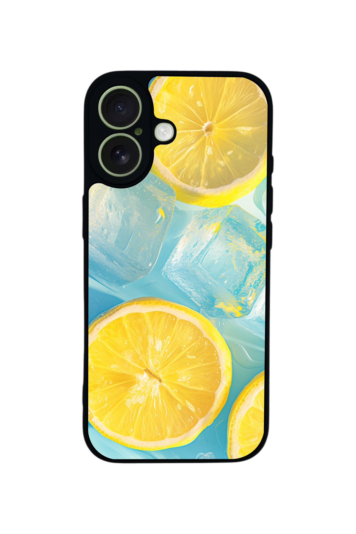 iPhone 17 Uyumlu Limon Tasarımlı Glossy Premium Kılıf