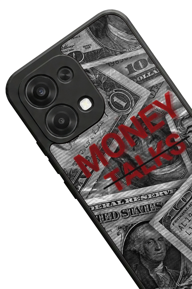 Oppo A6 Pro Uyumlu Money Para Tasarımlı Glossy Premium Kılıf