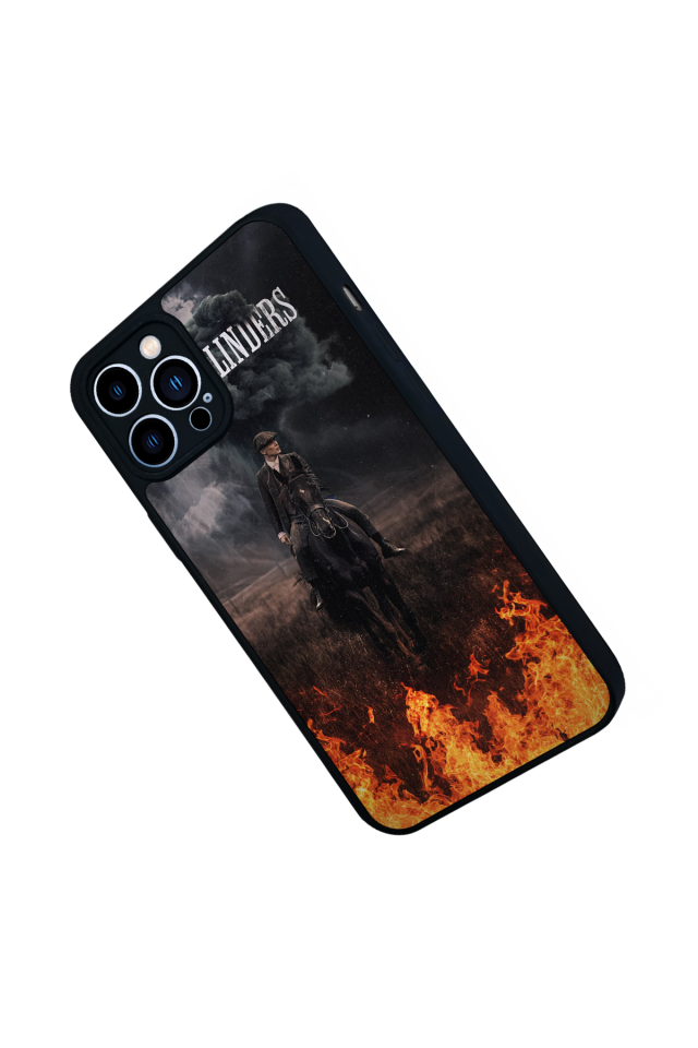 iPhone 13 Pro Max Uyumlu Peaky Blinders Tasarımlı Glossy Premium Kılıf