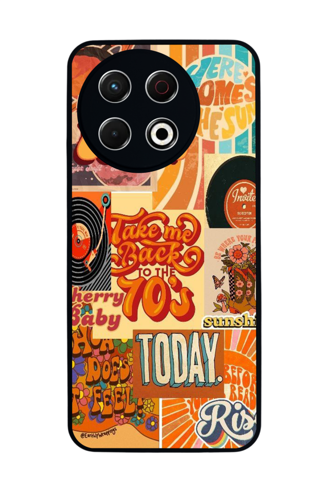 Tecno Spark 30 Pro Uyumlu Poster Tasarımlı Glossy Premium Kılıf