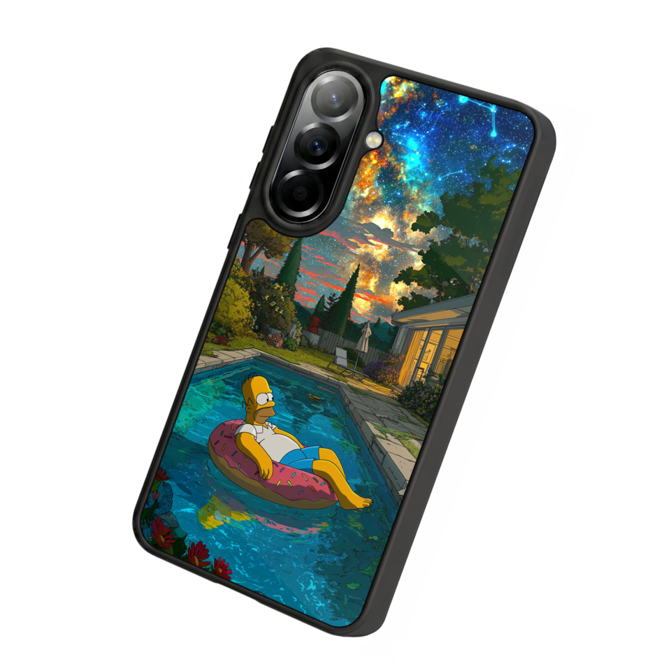 Samsung Galaxy A57 Uyumlu The Simpsons Tasarımlı Glossy Premium Kılıf