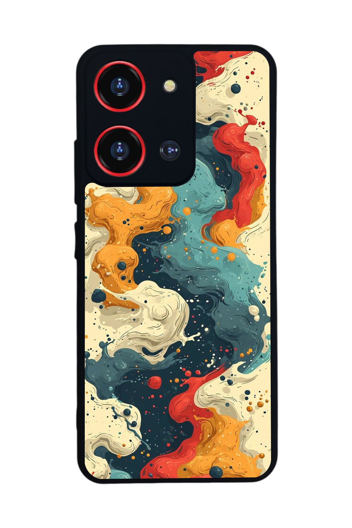 Reeder S19 Max Pro S 108MP Uyumlu Abstract Tasarımlı Glossy Premium Kılıf