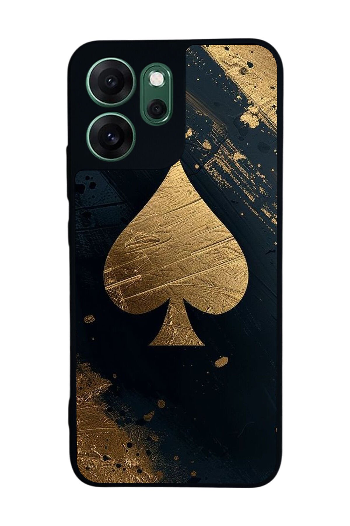 Oppo Reno 14F Uyumlu Kart Tasarımlı Glossy Premium Kılıf