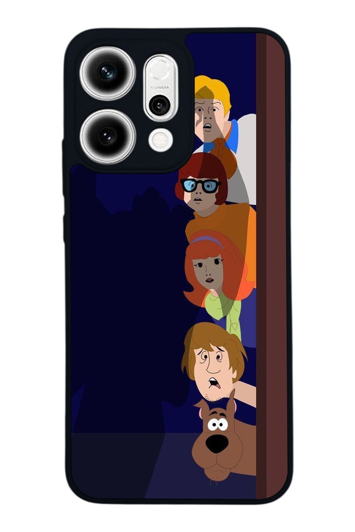 Oppo Reno 14 Uyumlu Scooby Doo Tasarımlı Glossy Premium Kılıf