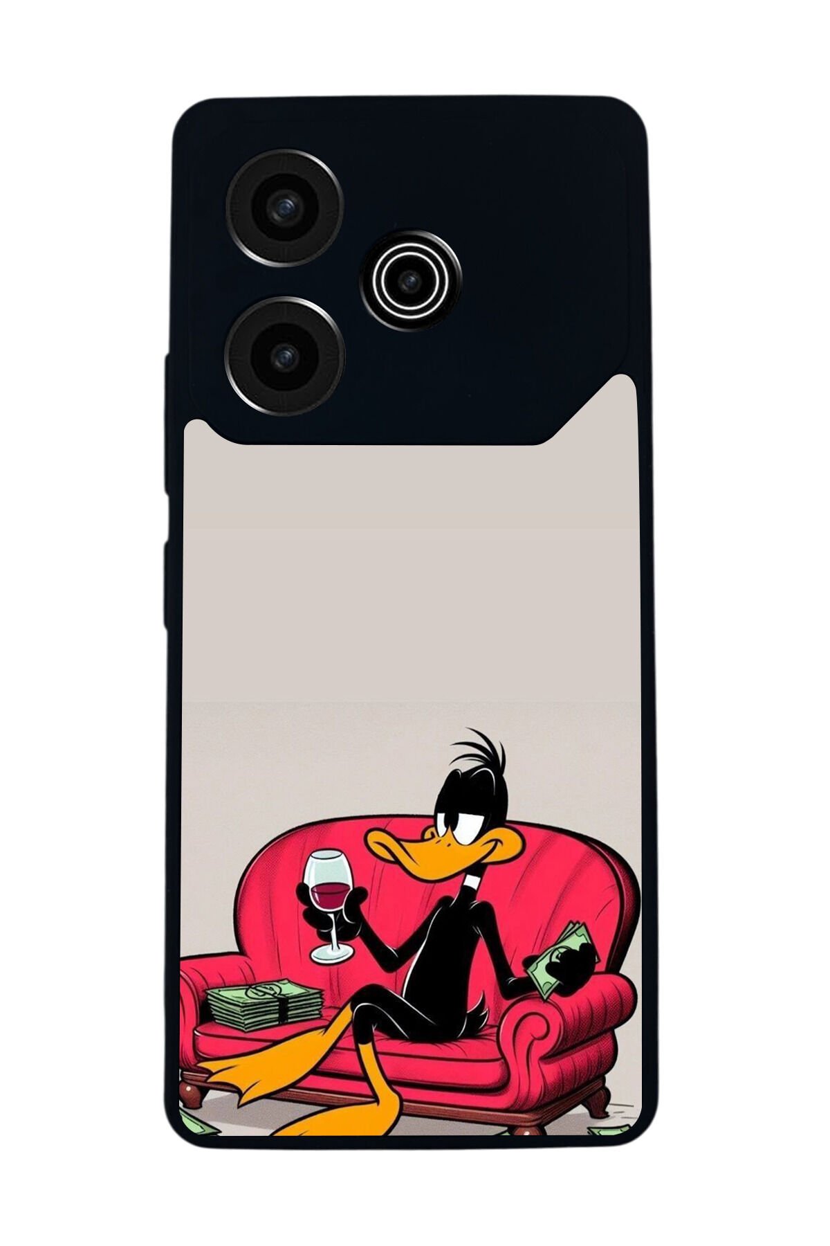 Tecno Pova 6 Uyumlu Daffy duck Tasarımlı Glossy Premium Kılıf