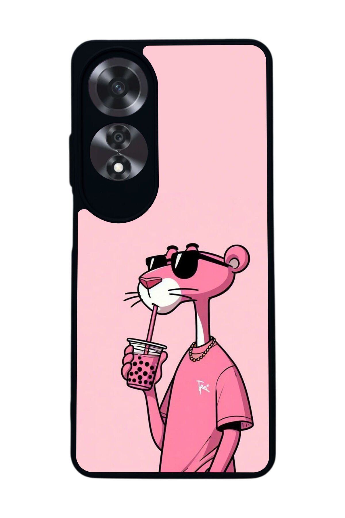 Oppo A60 Mat Siyah uyumlu Kılıf – Yumuşak Silikon, Koruyucu, Şok Emici Kapak