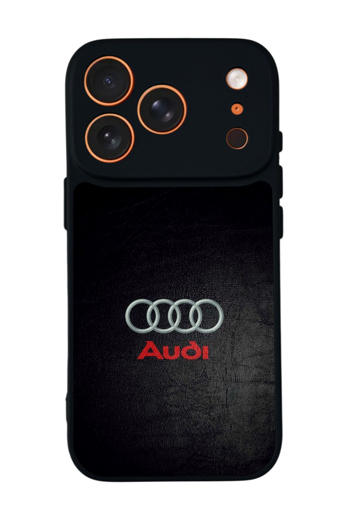 iPhone 17 Pro Uyumlu Audi Tasarımlı Glossy Premium Kılıf