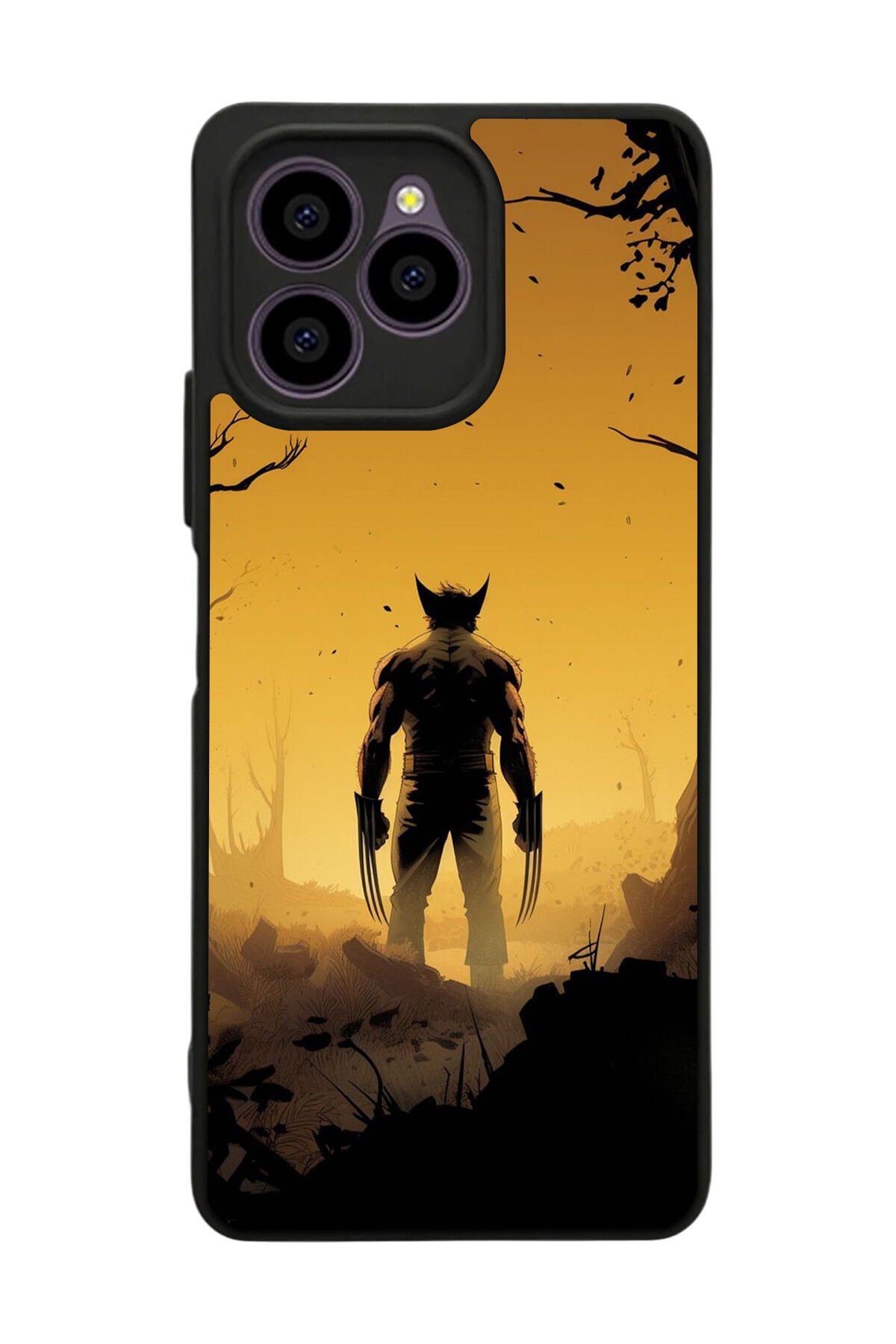 Omix X6 Uyumlu Wolverine Tasarımlı Glossy Premium Kılıf