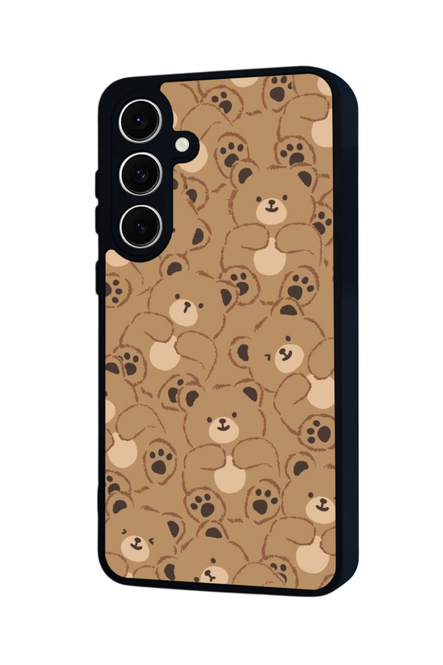 Samsung Galaxy A16 Uyumlu Ayı Tasarımlı Glossy Premium Kılıf