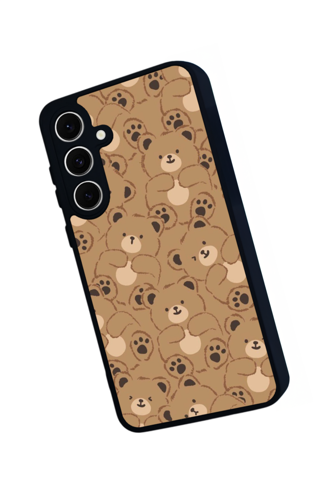 Samsung Galaxy A16 Uyumlu Ayı Tasarımlı Glossy Premium Kılıf