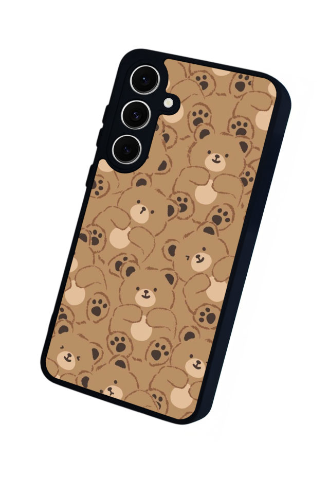 Samsung Galaxy A16 Uyumlu Ayı Tasarımlı Glossy Premium Kılıf